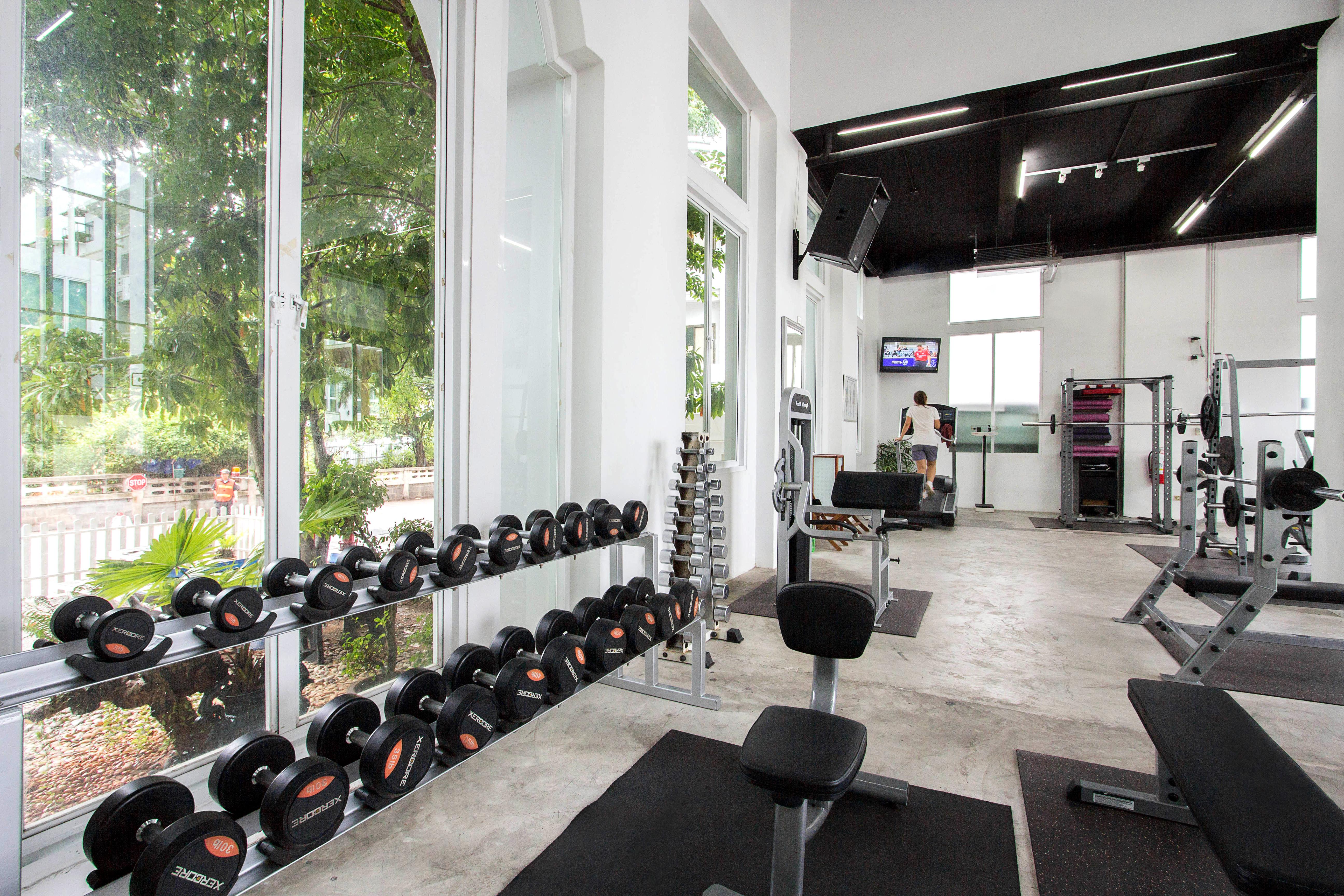 D Varee Jomtien Beach, Pattaya Exterior foto The gym at the University of Nottingham Malaysia Campus